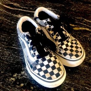 Girls platform vans